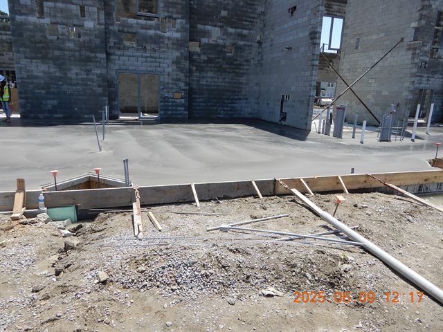 Structural Slab Section D Classrooms