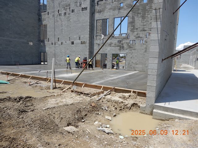Structural Slab Section D Classrooms