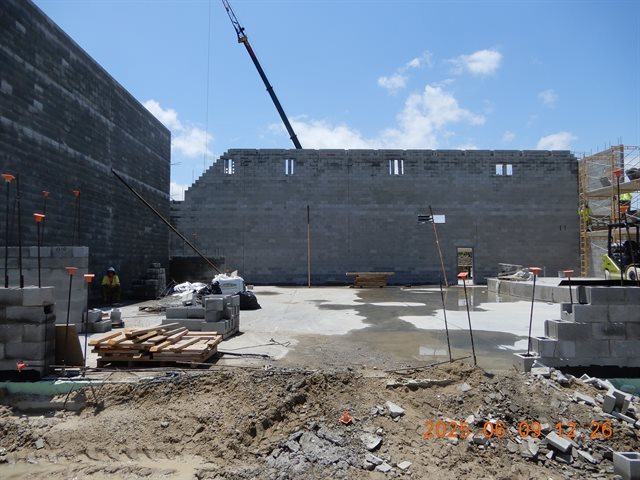West Wall of Auditorium