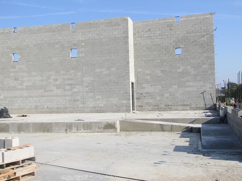 Auditorium Ramp to Stage