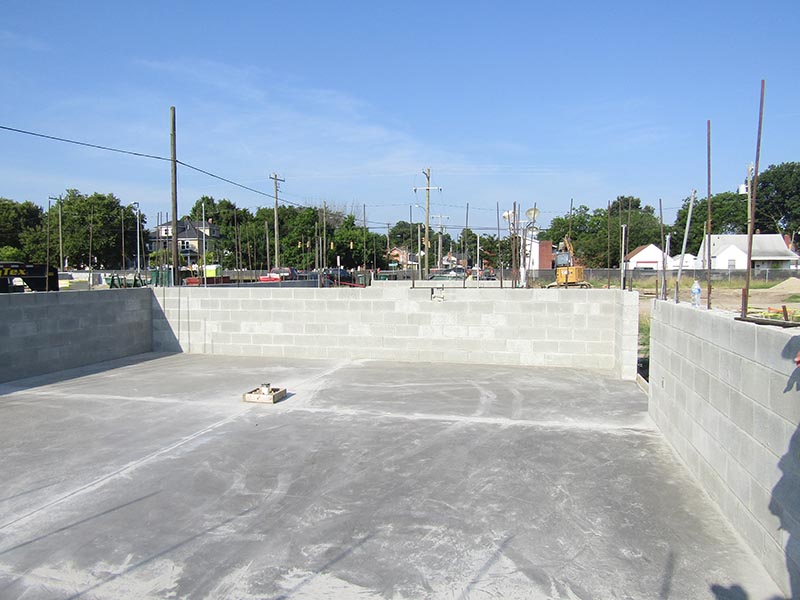 Field House Slab-On-Grade