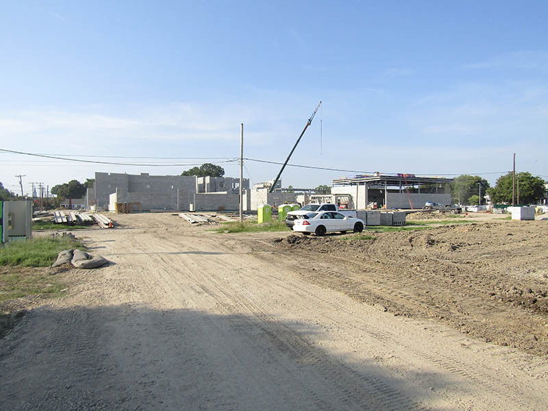 North Exterior View of HMS