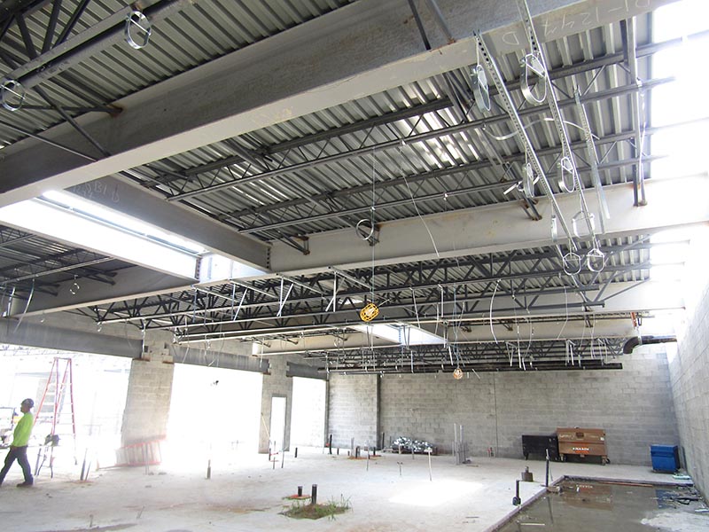 Kitchen Underside Roof Deck