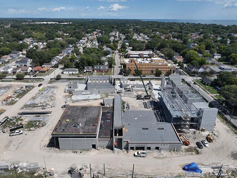 Aerial East Wickham Avenue View