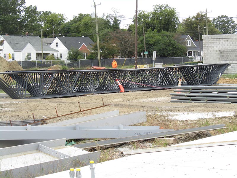 Construction photo, see caption