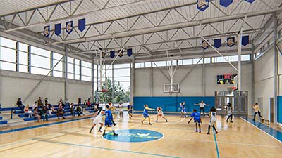 Gymnasium (Image: Quinn Evans)