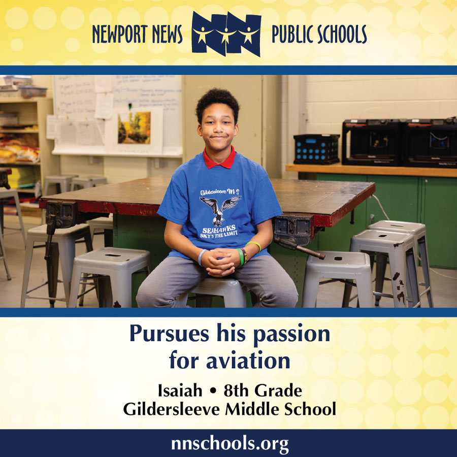 Gildersleeve Middle School 8th Grader Isaiah McClain